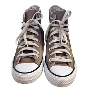Converse All Star High Top Unisex Sneakers Shoes Canvas Brown Size W 6.5 M 8.5 W